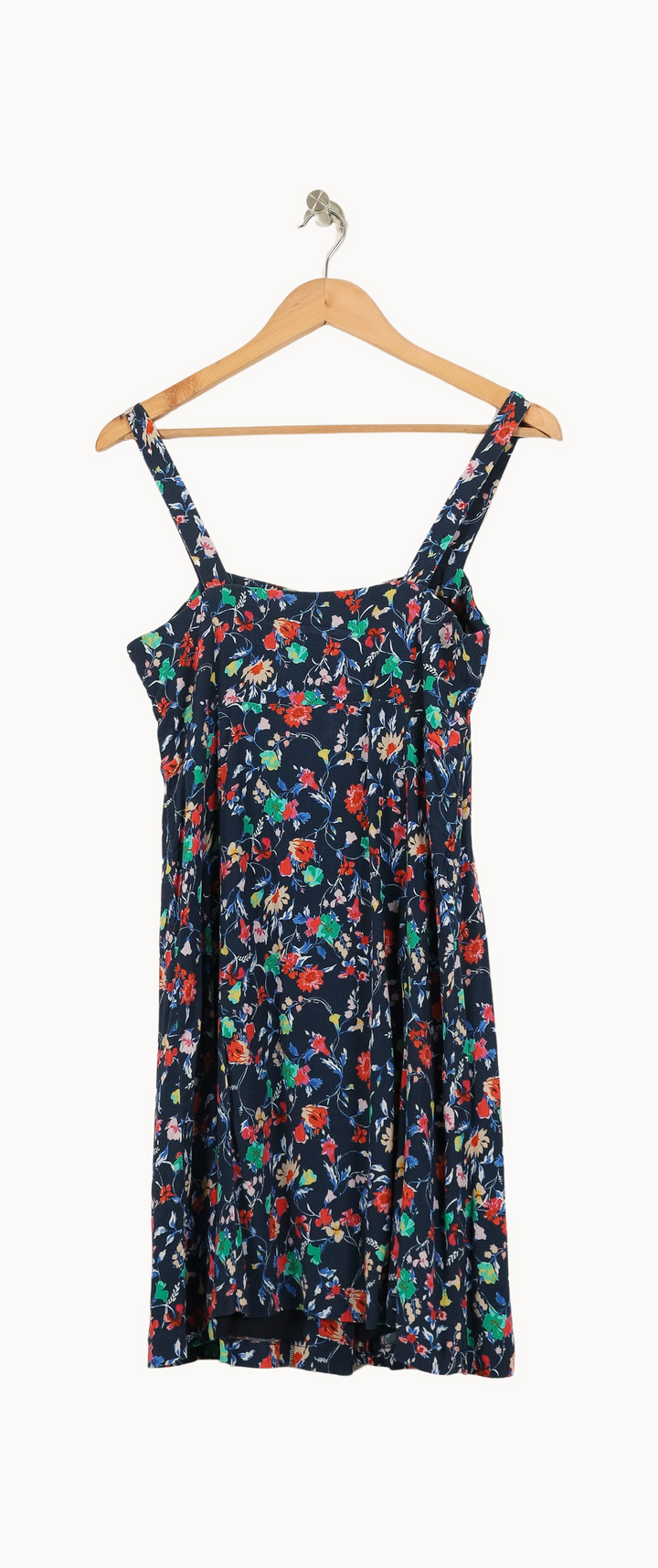 Robe Fleurie Bleue - Taille M/38 de la marque Sézane | PARAD66828 - Vendu par Paradigme - Image 4