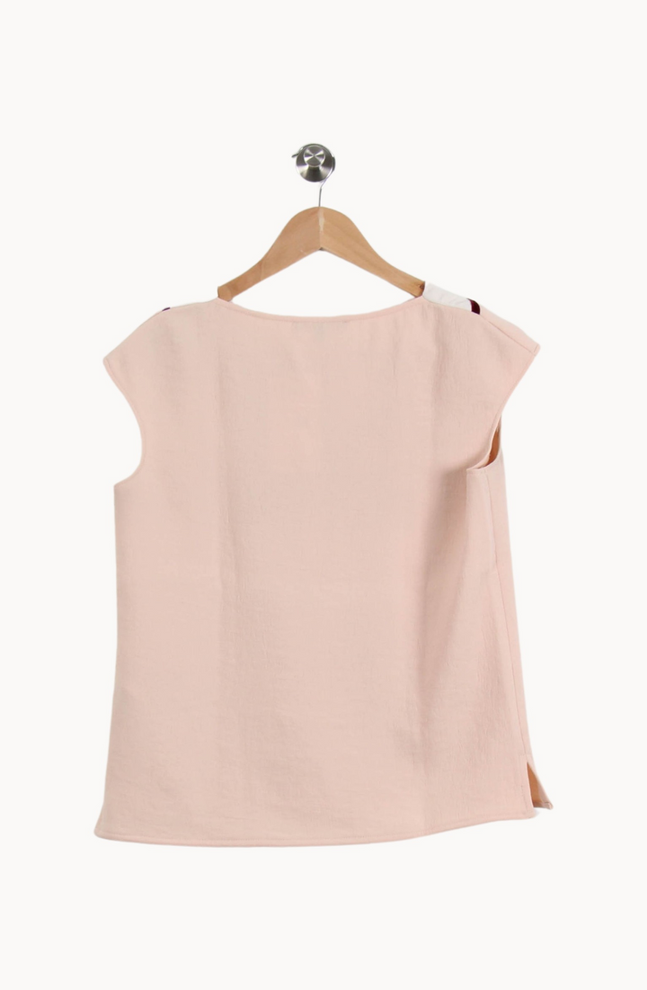Débardeur Rose et Blanc - Taille S/36 de la marque Maje | PARAD66848 - Vendu par Paradigme - Image 4