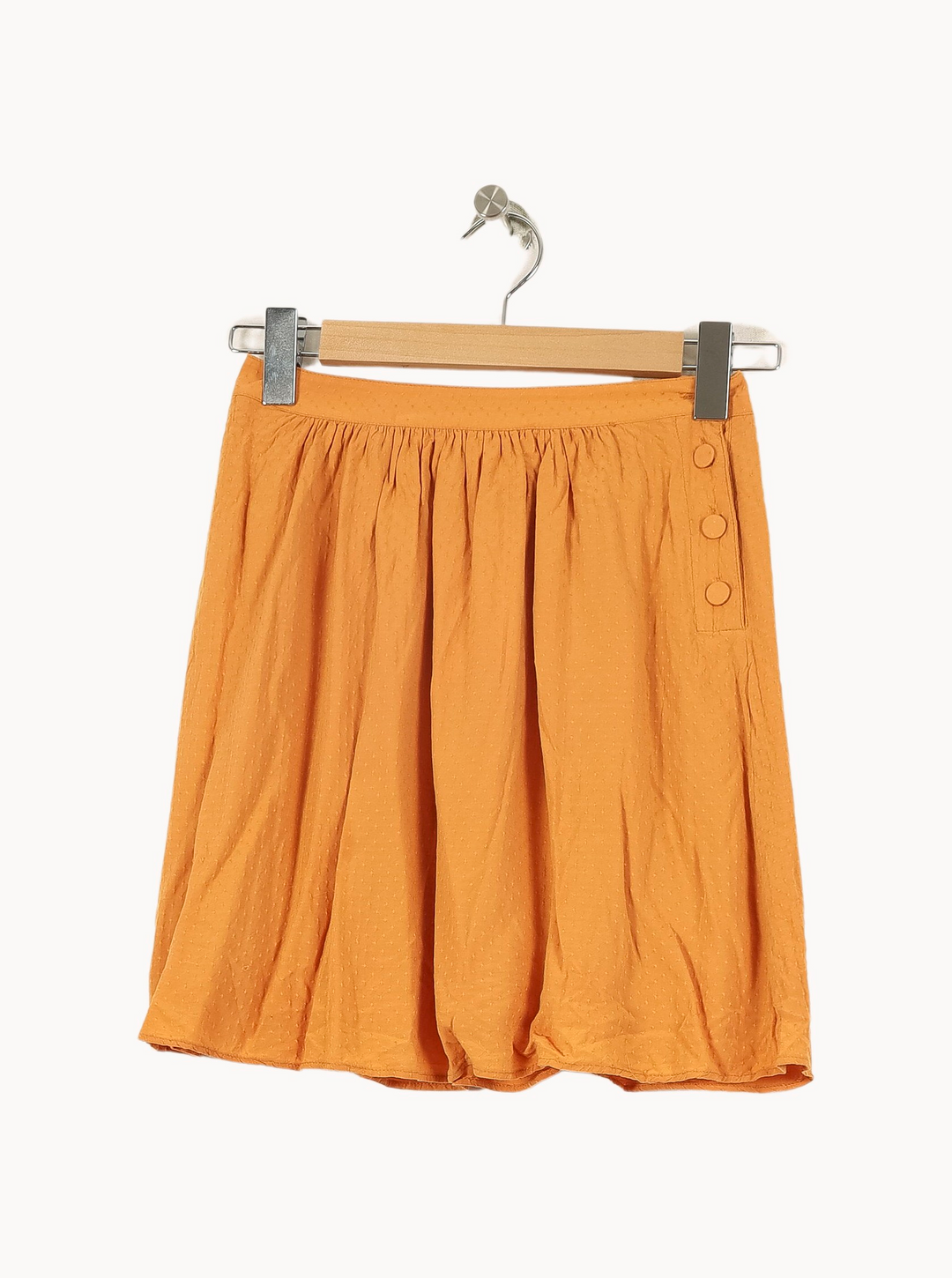 Jupe Courte Orange - Taille XS/34 de la marque Des petits hauts | PARAD66791 - Vendu par Paradigme - Image 2