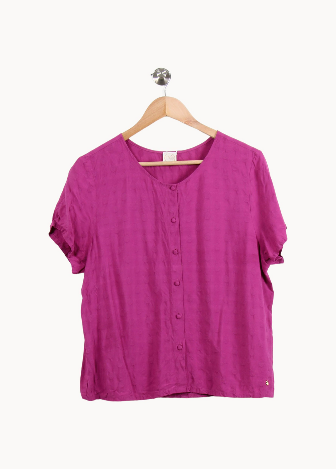 Chemisier Rose - Taille L/40 de la marque Des petits hauts | PARAD64203 - Vendu par Paradigme - Image 2