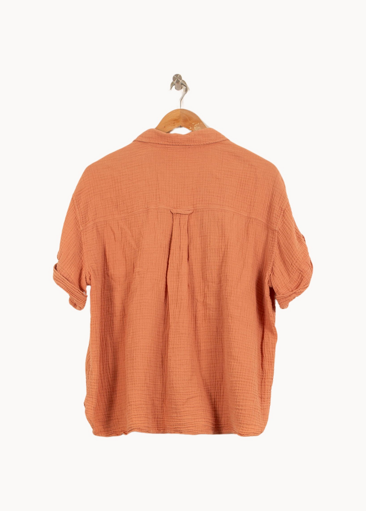 Chemise Rose - Taille XS/34 de la marque Sézane | PARAD64159 - Vendu par Paradigme - Image 4