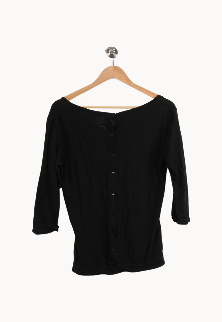 T-shirt Noir - Taille S/36 de la marque ba&sh | PARAD44708 - Vendu par Paradigme - Image 4