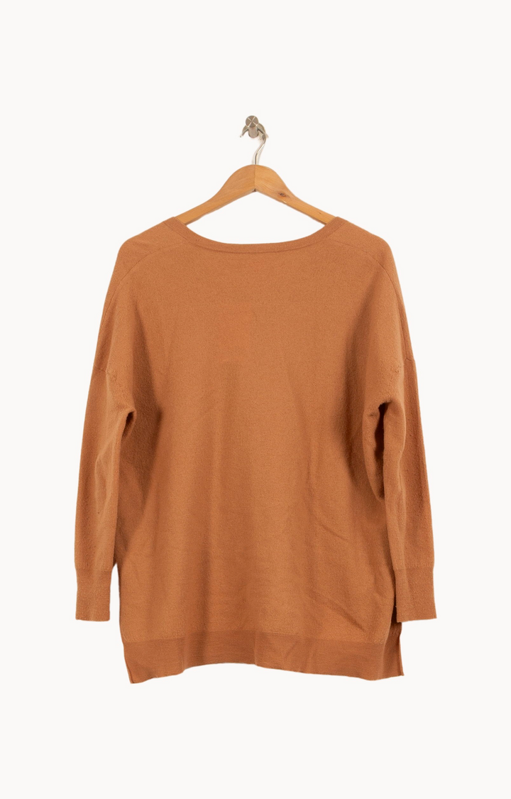 Pull Orange - Taille S/36 de la marque American Vintage | PARAD44620 - Vendu par Paradigme - Image 4