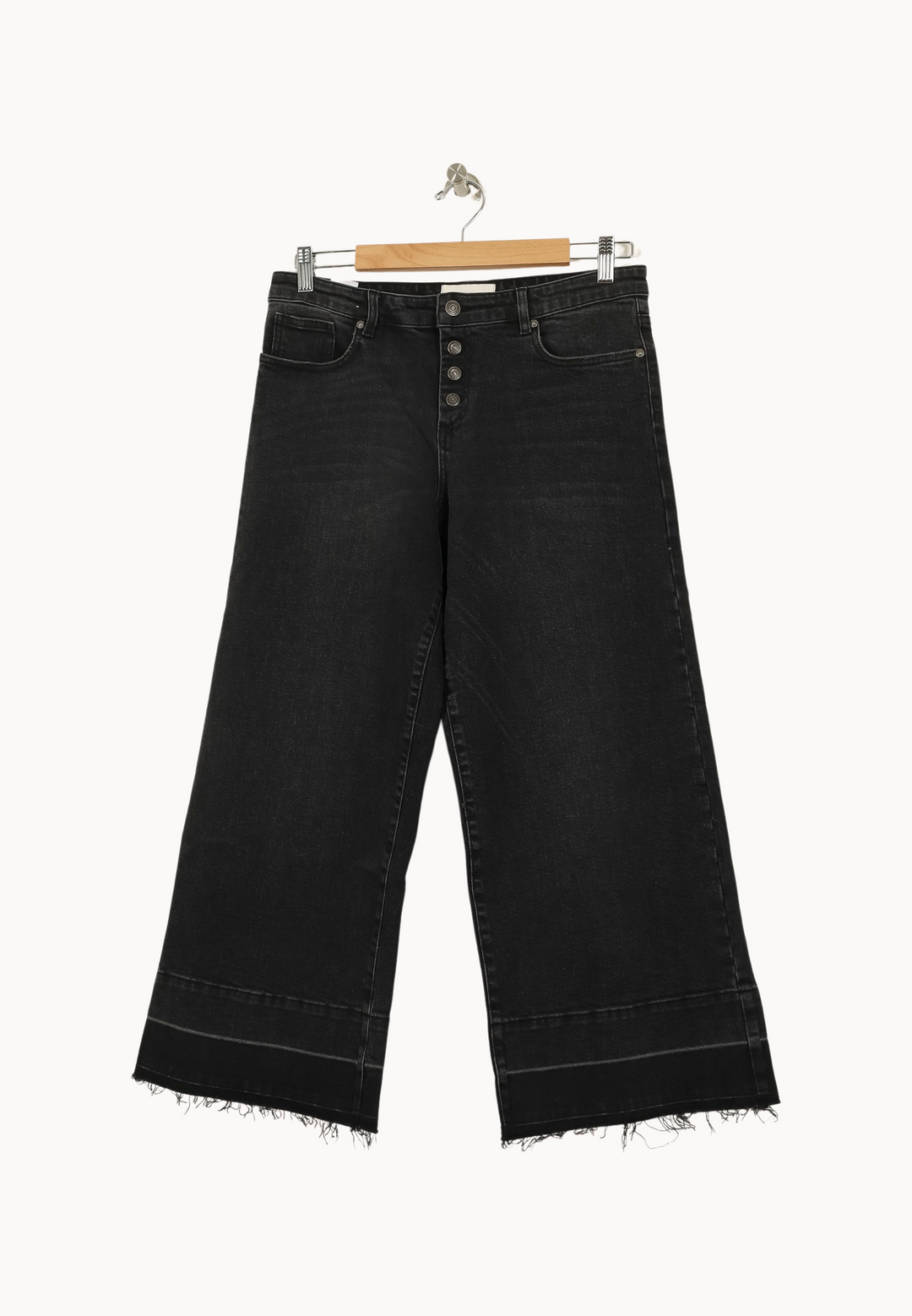 Jean Large Noir - Taille S/36 de la marque Bérénice | PARAD67581 - Vendu par Paradigme - Image 2