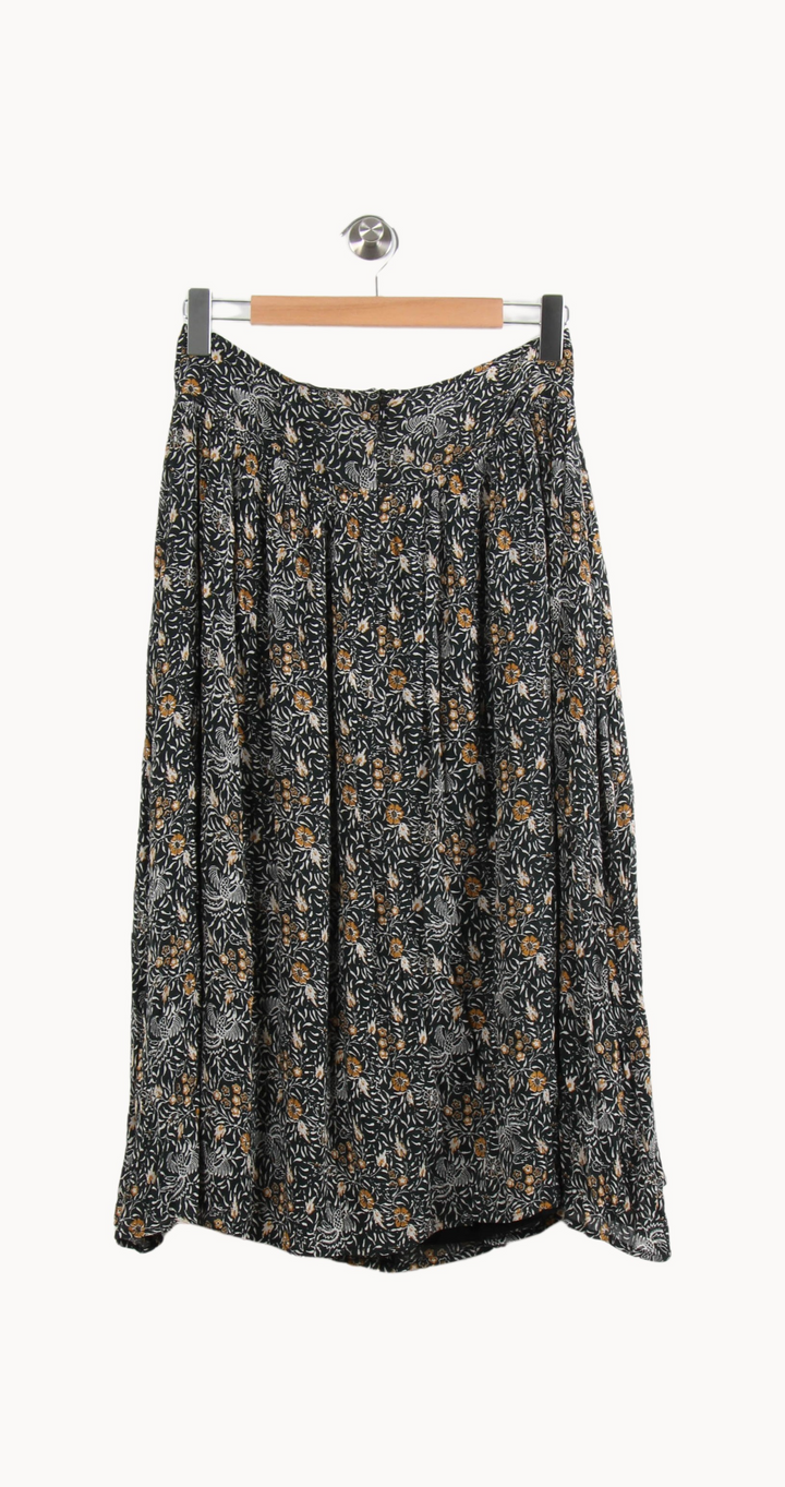 Jupe Longue Noire et Blanche - Taille M/38 de la marque Sessùn | PARAD39640 - Vendu par Paradigme - Image 4