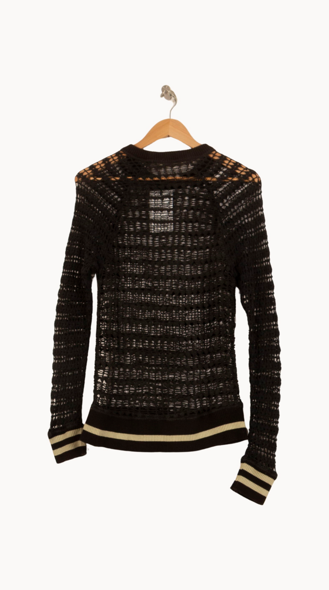 Pull Noir et Beige - Taille XL/42 de la marque Isabel Marant étoile | PARAD45080 - Vendu par Paradigme - Image 4