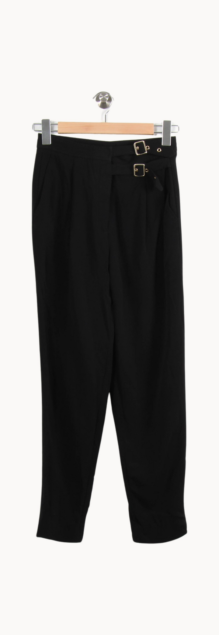 Pantalon noir - Taille S/36 de la marque Sandro | PARAD47002 - Vendu par Paradigme - Image 2