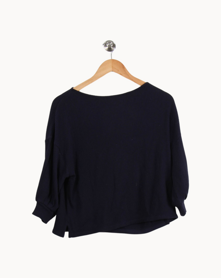 Pull Bleu - Taille XS/34 de la marque Sessùn | PARAD34122 - Vendu par Paradigme - Image 2