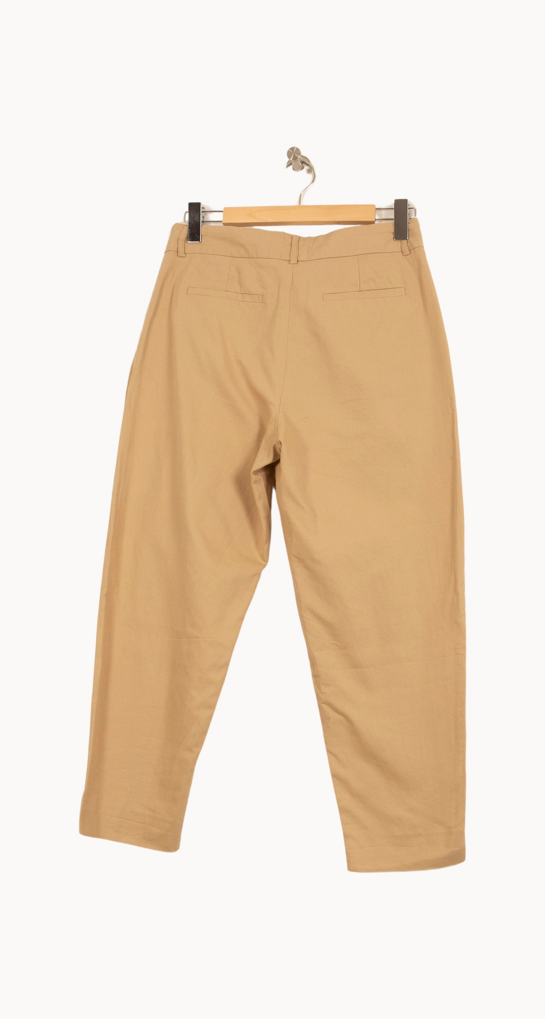 Pantalon Carotte Beige - Taille M/38 de la marque Maison 123 | PARAD63900 - Vendu par Paradigme - Image 4