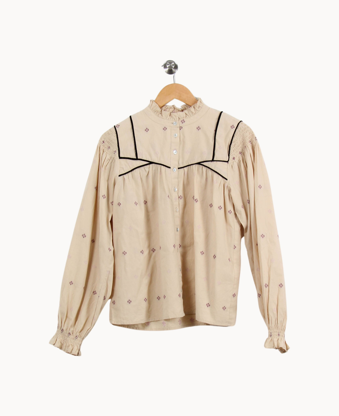 Blouse Beige - Taille S/36 de la marque Bérénice | PARAD53381 - Vendu par Paradigme - Image 2