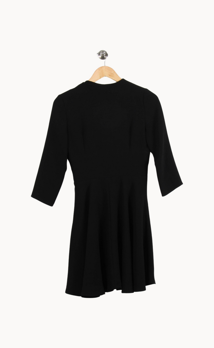 Robe Noire - Taille XS/34 de la marque Claudie Pierlot | PARAD55307 - Vendu par Paradigme - Image 4