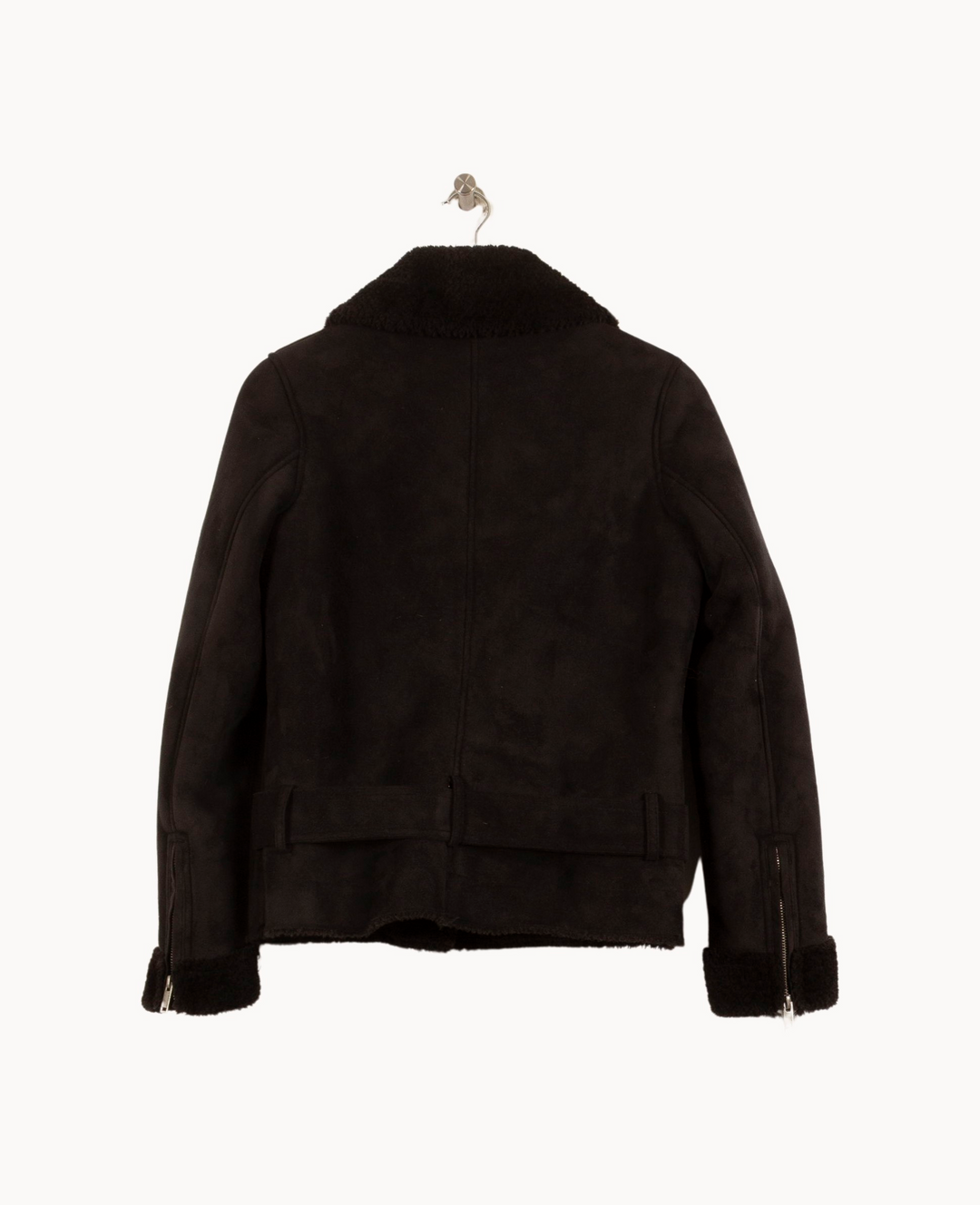 Blouson Aviateur Noir - Taille S/36 de la marque IKKS | PARAD62656 - Vendu par Paradigme - Image 4