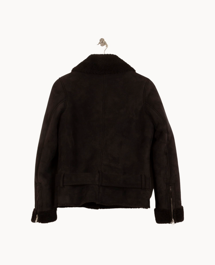 Blouson Aviateur Noir - Taille S/36 de la marque IKKS | PARAD62656 - Vendu par Paradigme - Image 4