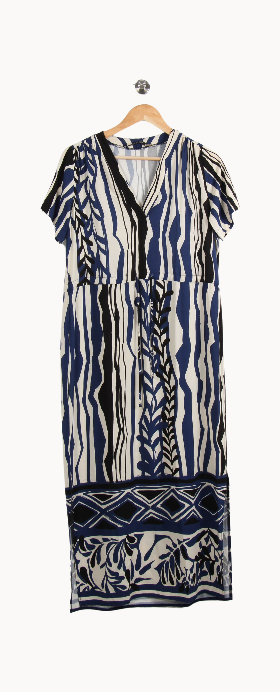 Robe Bleu et Noir - Taille L/40 de la marque La Fée Maraboutée | PARAD66427 - Vendu par Paradigme - Image 2