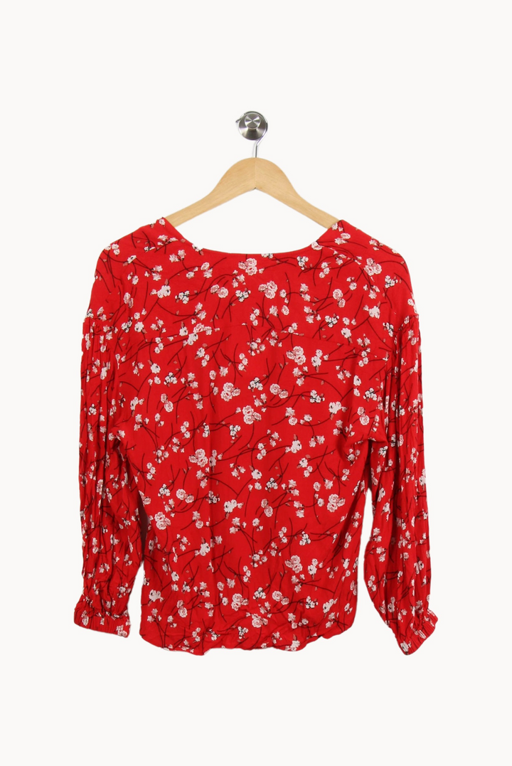 Blouse Rouge et Blanche - Taille XS/34 de la marque ba&sh | PARAD67866 - Vendu par Paradigme - Image 4