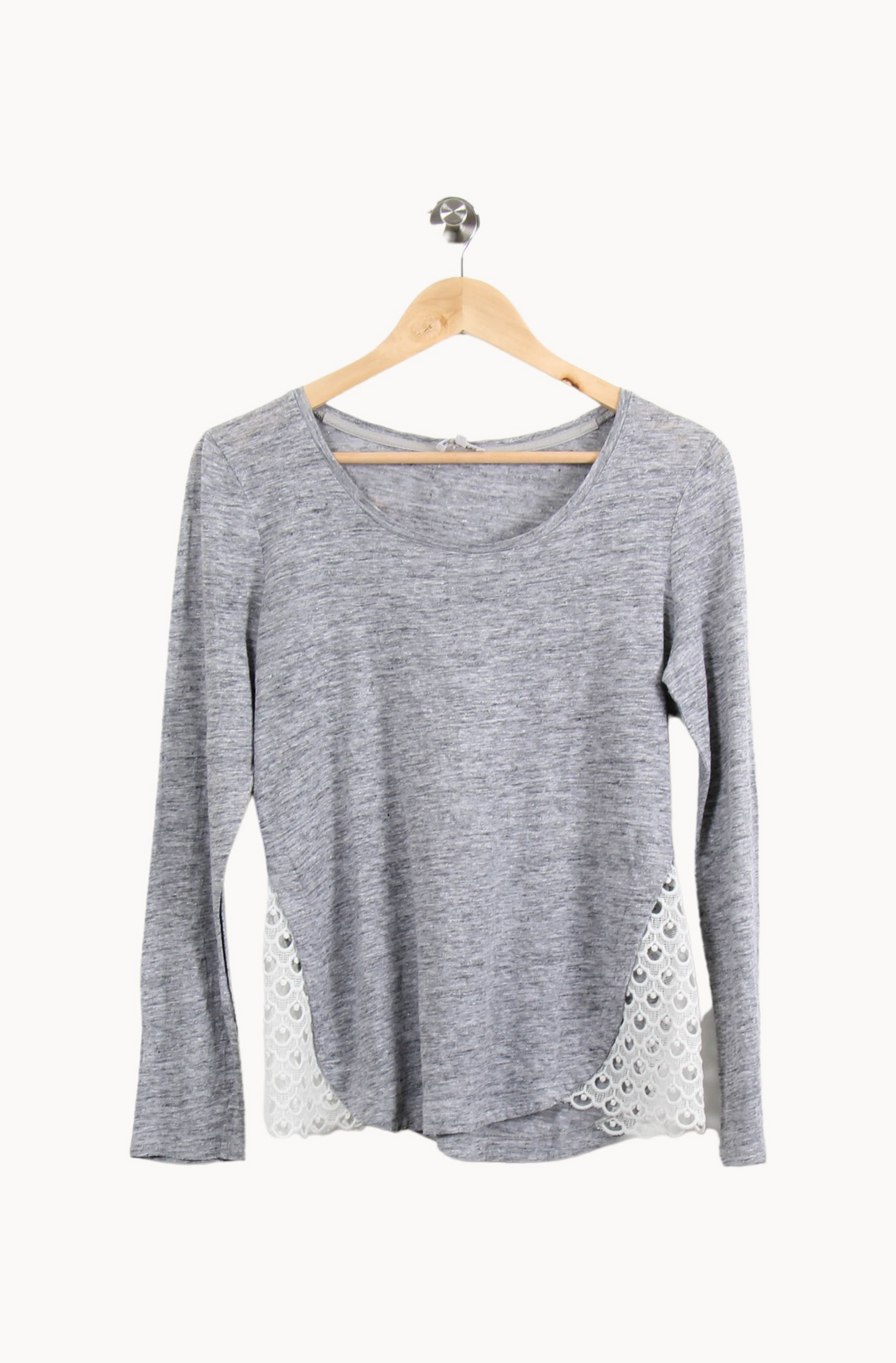 Tunique Grise et Blanche - Taille L/40 de la marque Claudie Pierlot | PARAD64192 - Vendu par Paradigme - Image 2