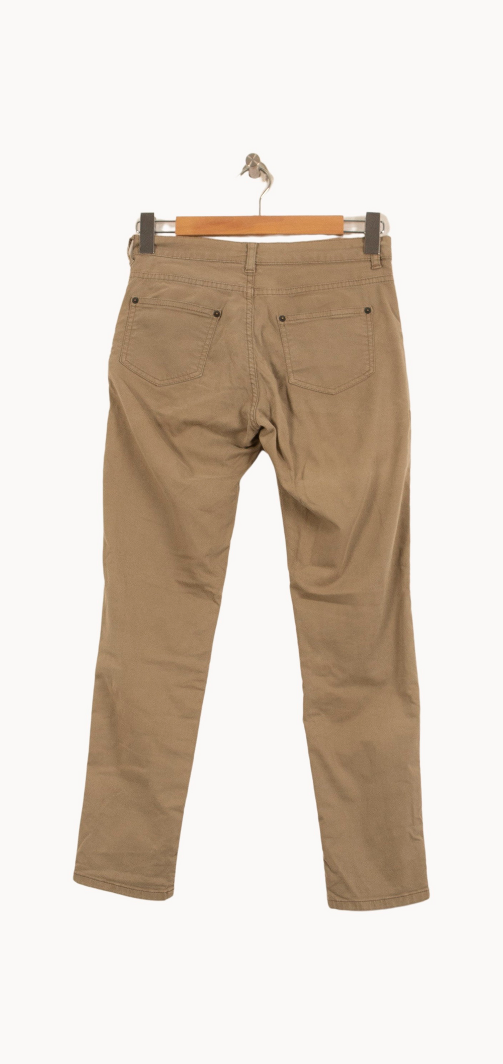 Pantalon Droit Beige - Taille S/36 de la marque Maison 123 | PARAD64138 - Vendu par Paradigme - Image 4