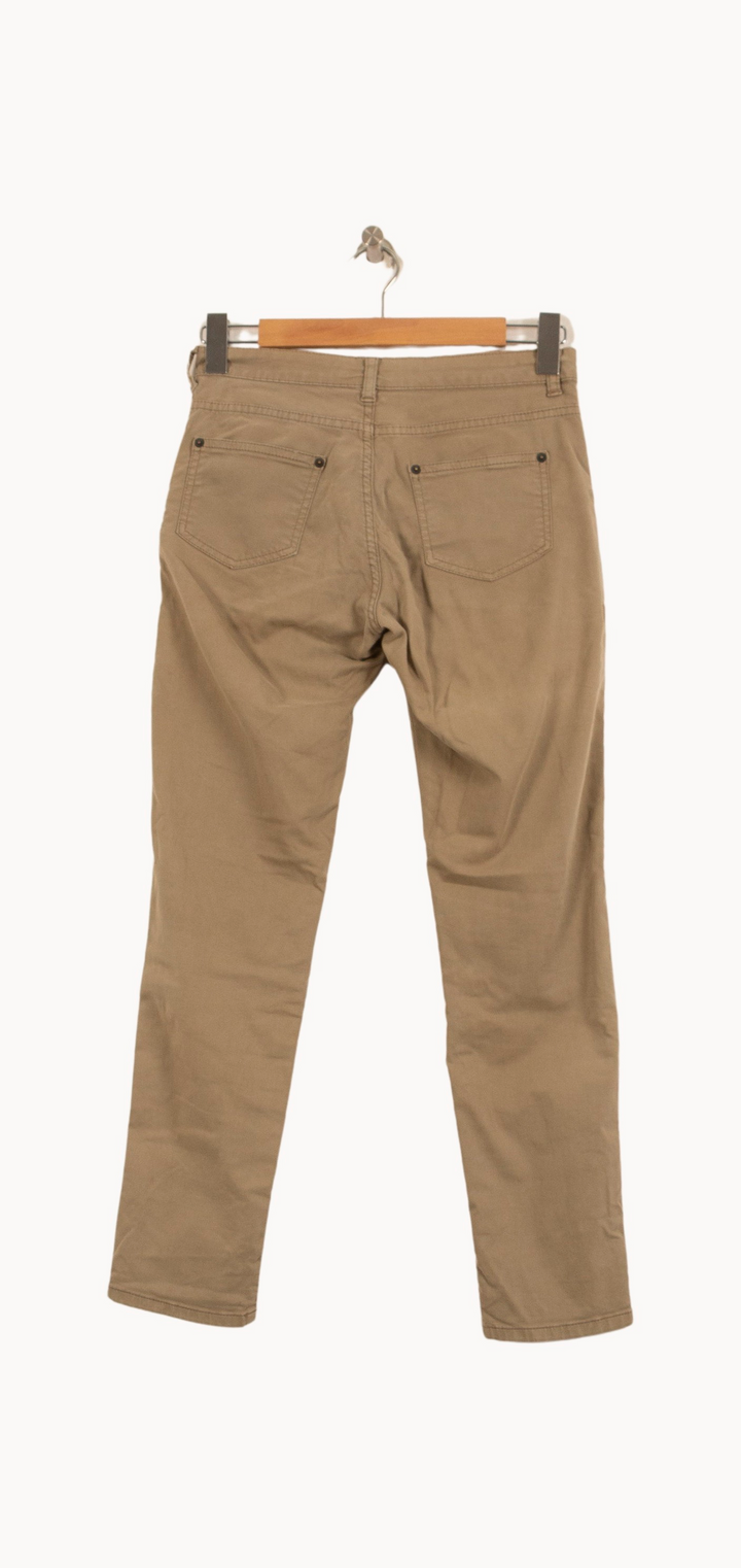 Pantalon Droit Beige - Taille S/36 de la marque Maison 123 | PARAD64138 - Vendu par Paradigme - Image 4