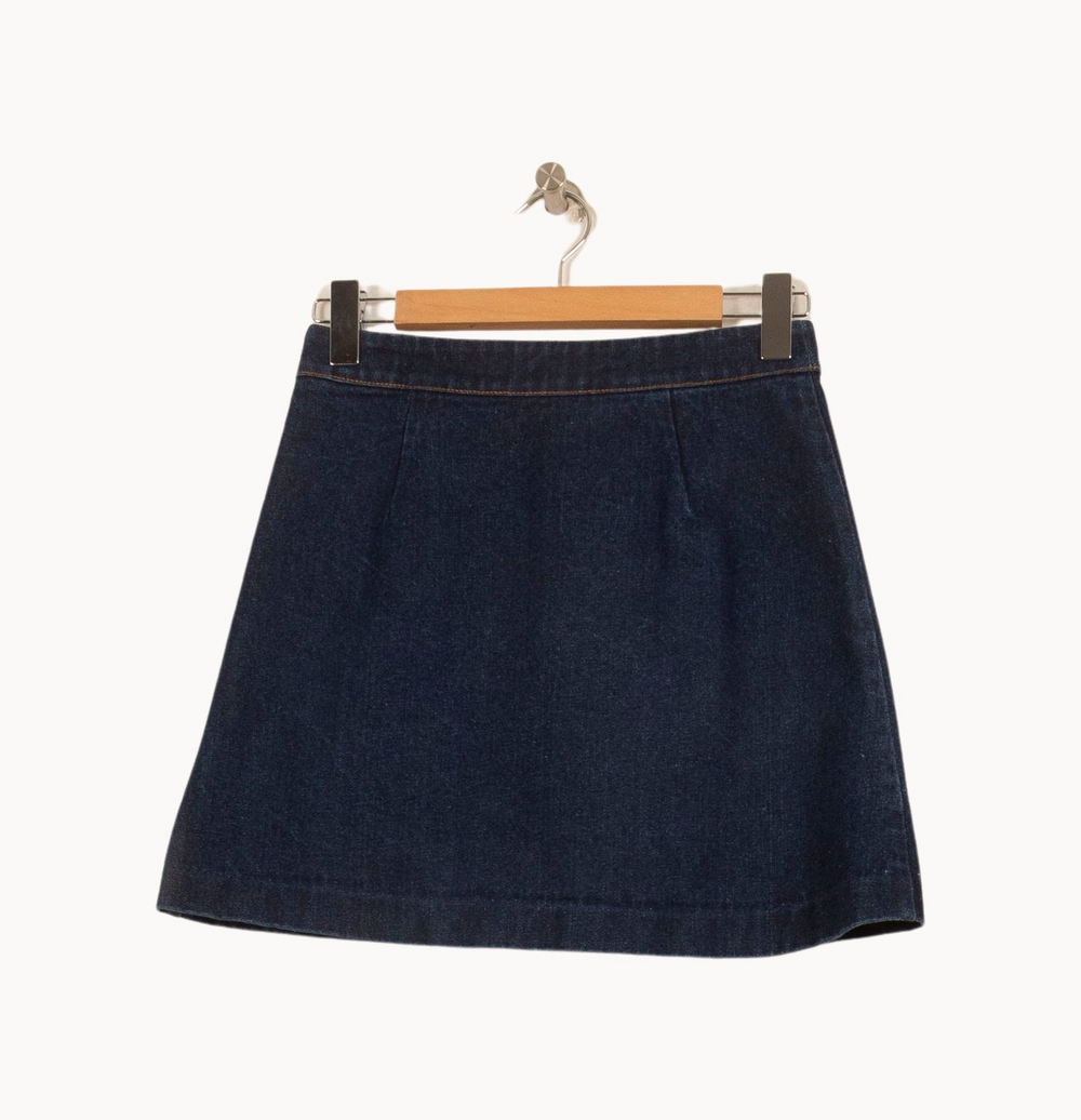 Jupe en Jean Bleu - Taille S/36 de la marque ZAPA | PARAD32546 - Vendu par Paradigme - Image 4