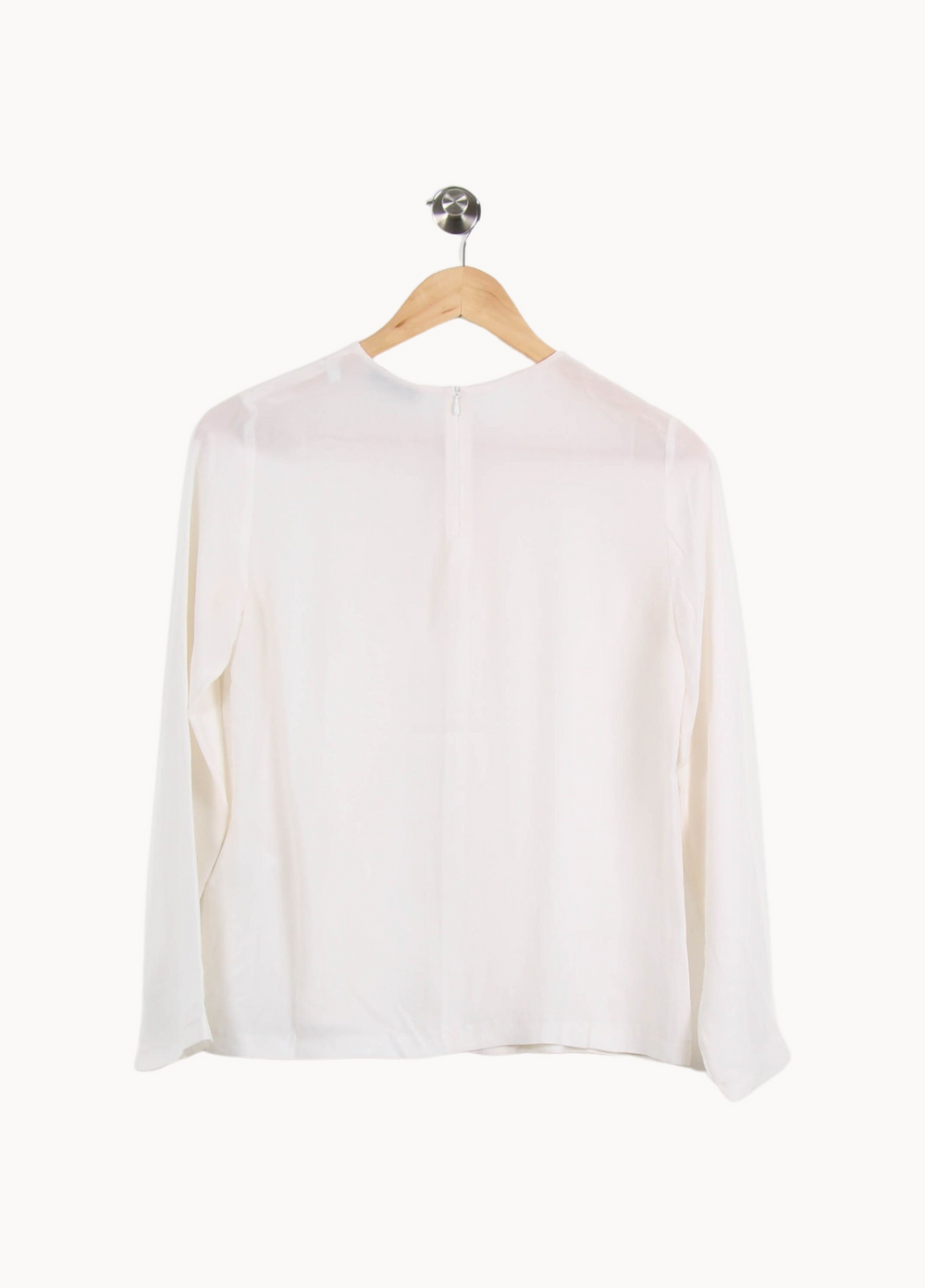 Blouse Beige - Taille S/36 de la marque Sandro | PARAD66881 - Vendu par Paradigme - Image 4
