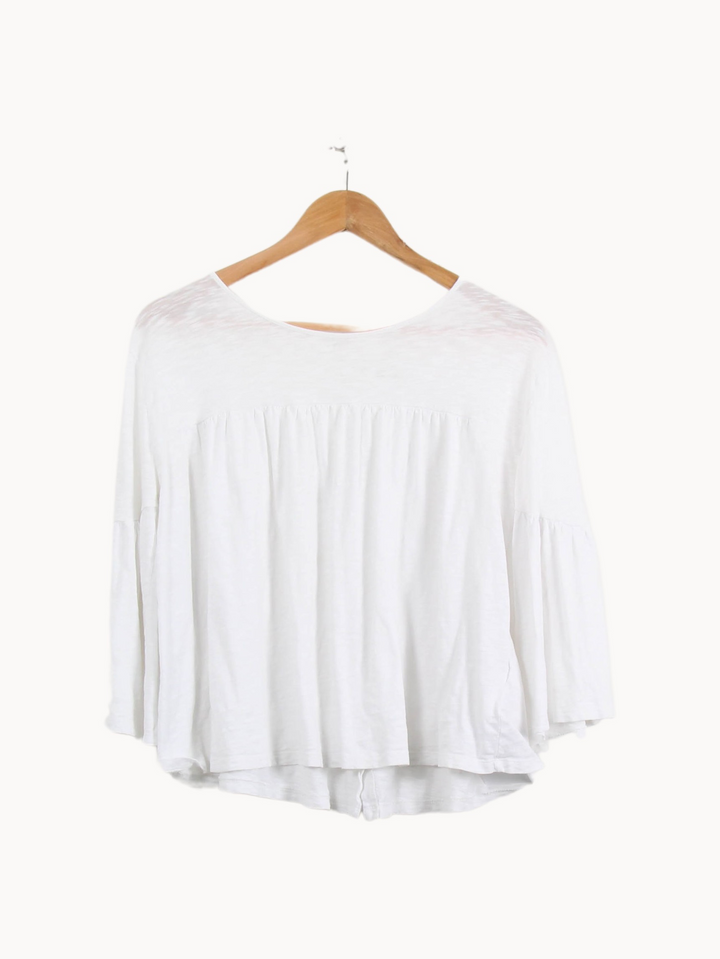 Blouse Blanche - Taille XS/34 de la marque ba&sh | PARAD58067 - Vendu par Paradigme - Image 2