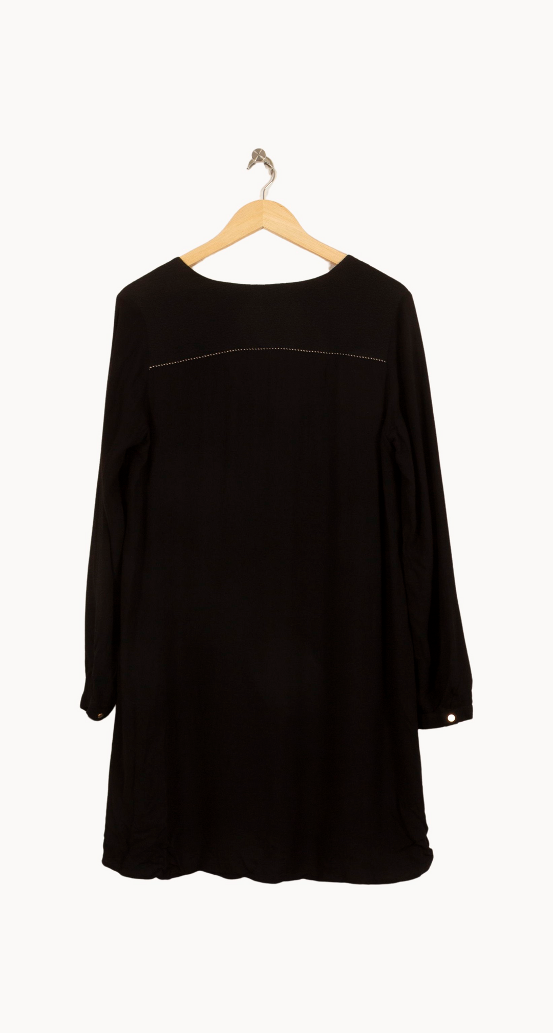 Robe Chemise Noire - Taille XL/42 de la marque Sézane | PARAD45922 - Vendu par Paradigme - Image 4