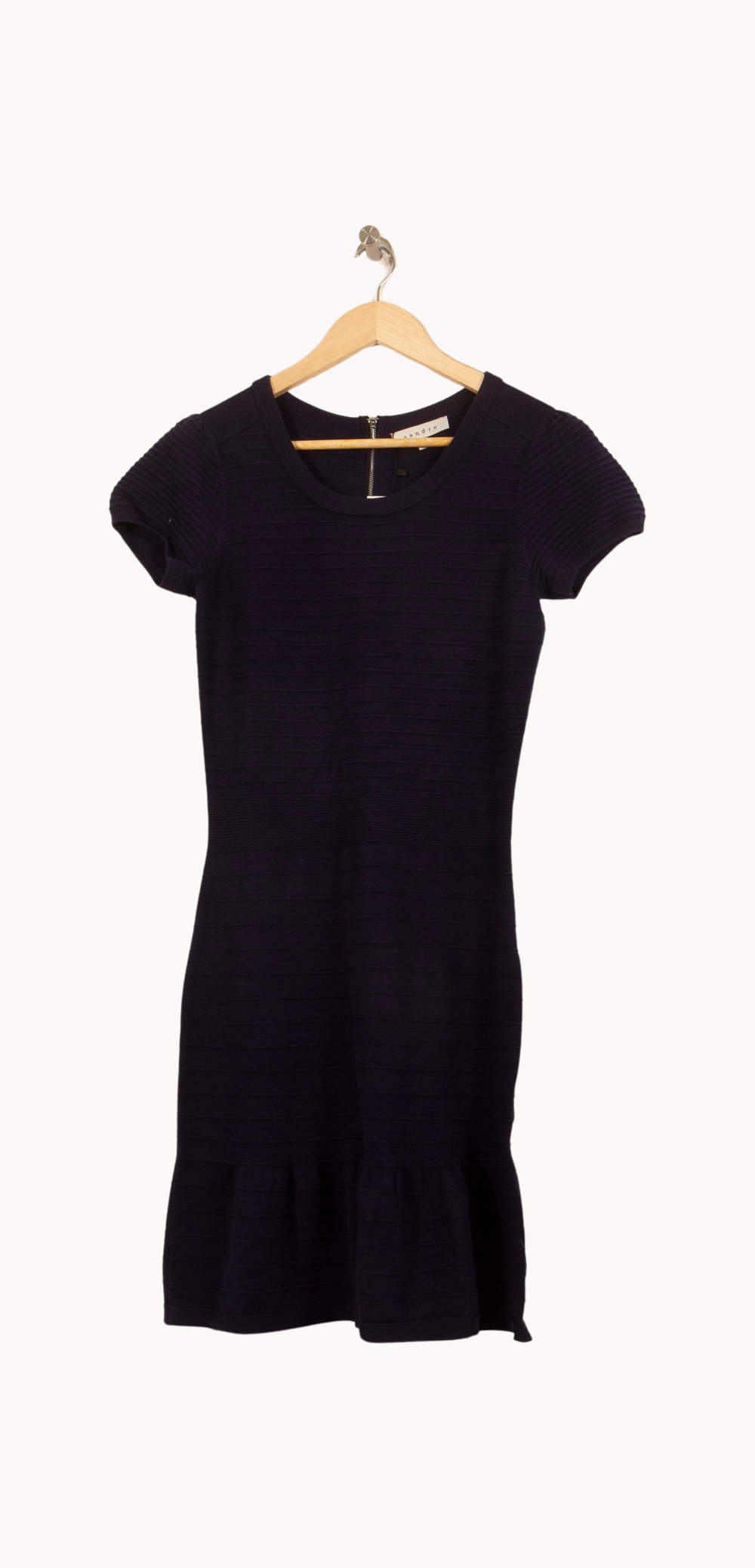 Robe Courte Bleue - Taille M/38 de la marque Sandro | RVLI1051 - Vendu par Paradigme - Image 2