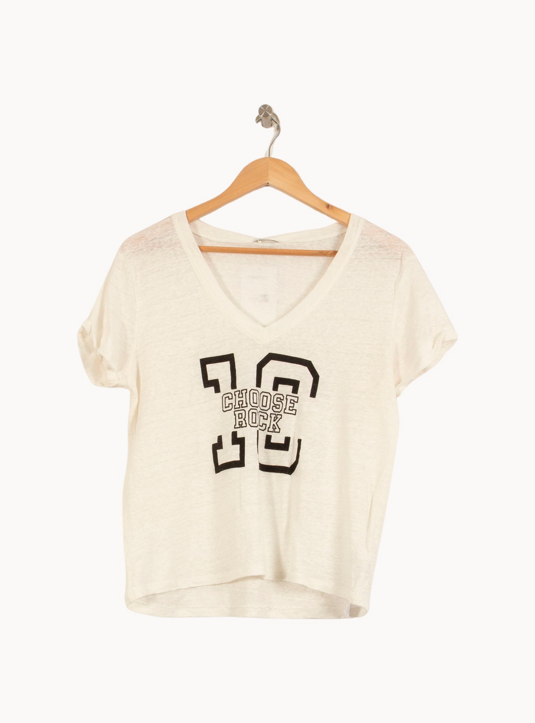 Tee-shirt Blanc - Taille M/38 de la marque IKKS | PARAD65344 - Vendu par Paradigme - Image 2