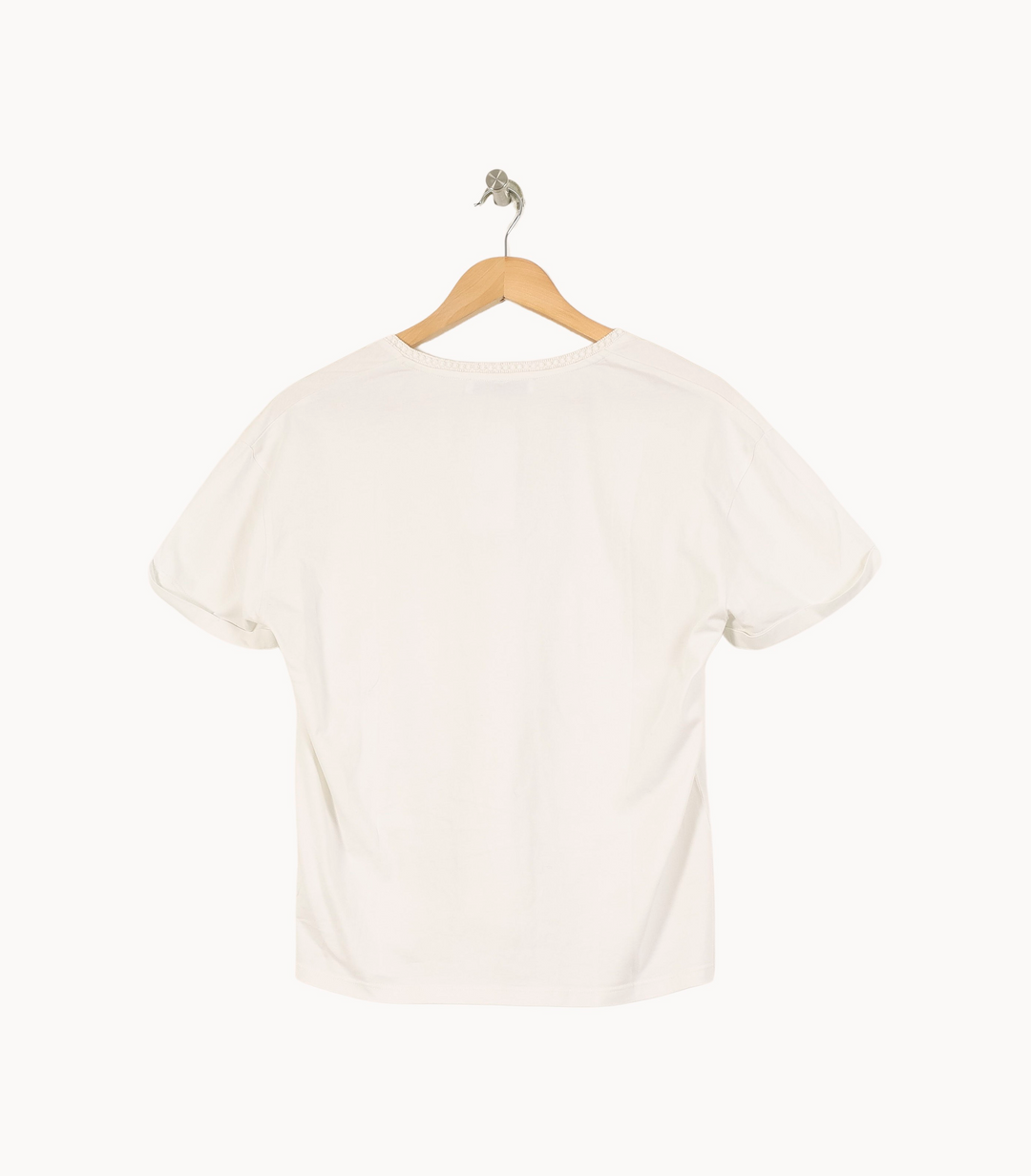 T-shirt Blanc - Taille M/38 de la marque ZAPA | PARAD67838 - Vendu par Paradigme - Image 4