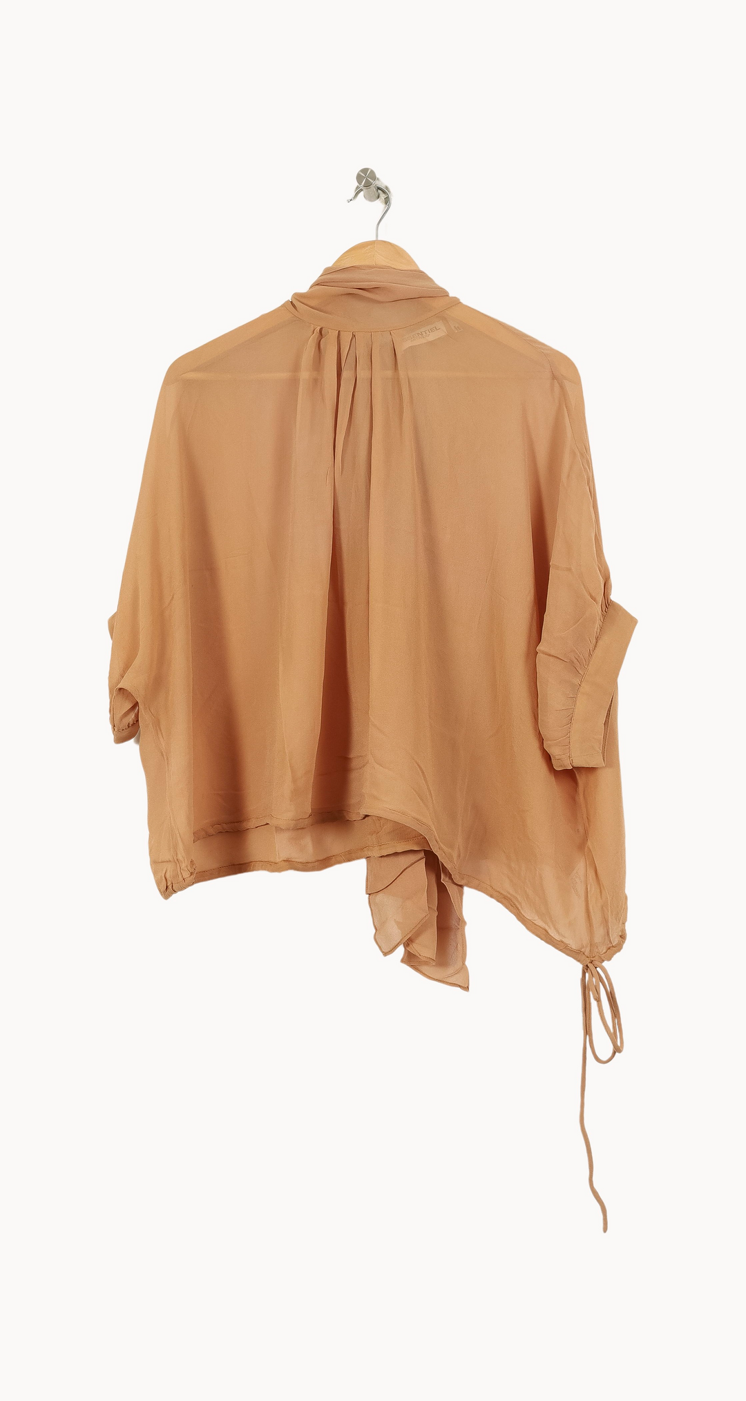 Blouse Oversize Beige - Taille M/38 de la marque Essentiel Antwerp | PARAD67835 - Vendu par Paradigme - Image 4
