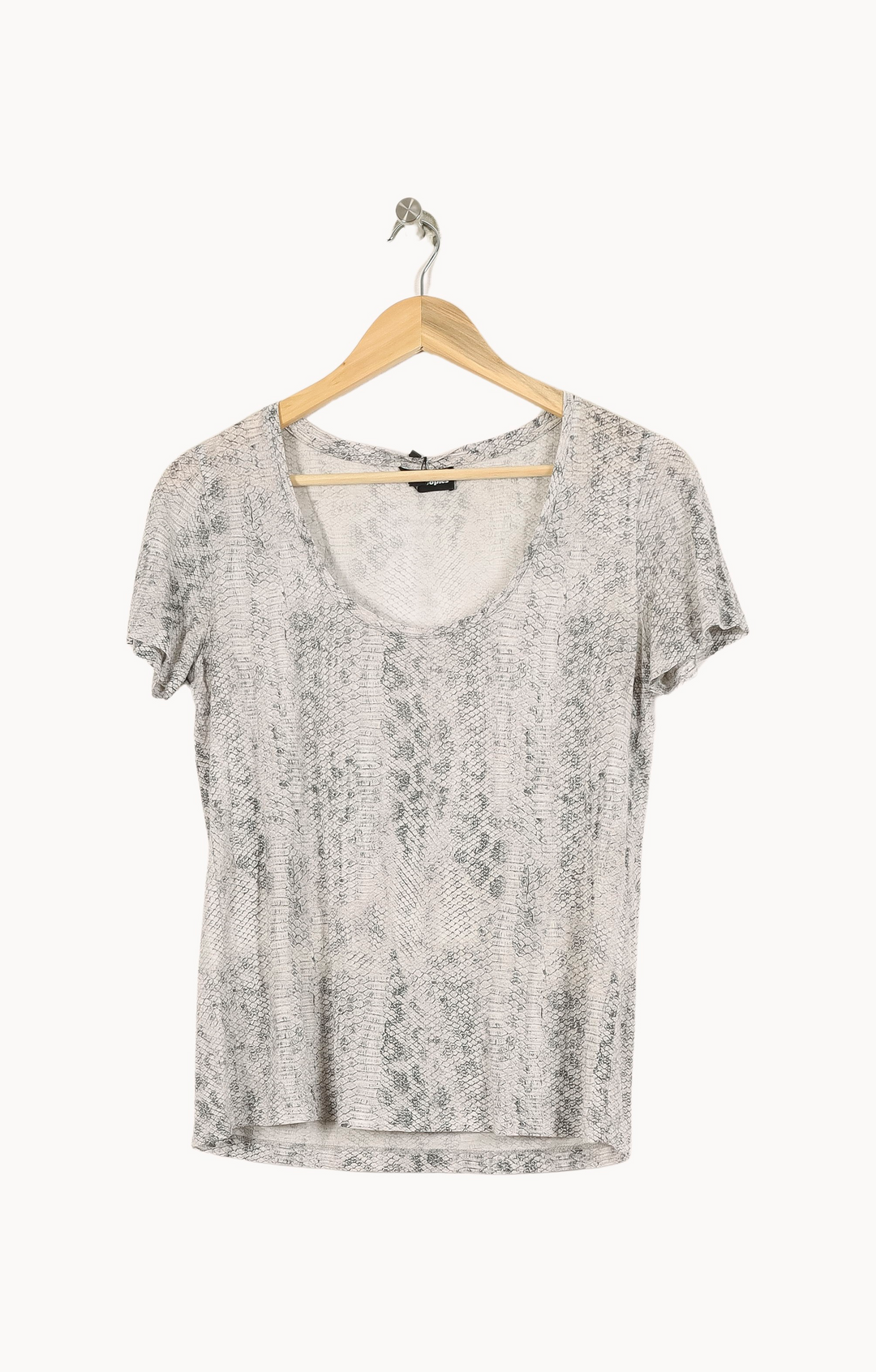 T-shirt Gris - Taille S/36 de la marque The Kooples - Sport | PARAD45342 - Vendu par Paradigme - Image 2