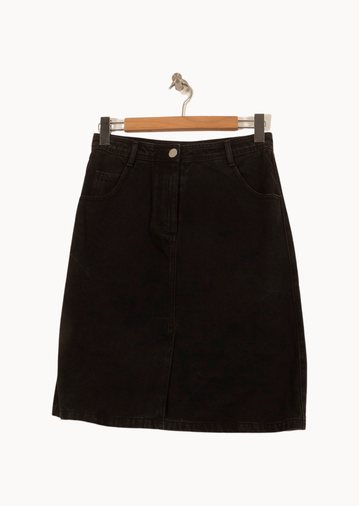 Jupe en Jean Noire - Taille XL/42 de la marque Léon & Harper | PARAD50152 - Vendu par Paradigme - Image 2