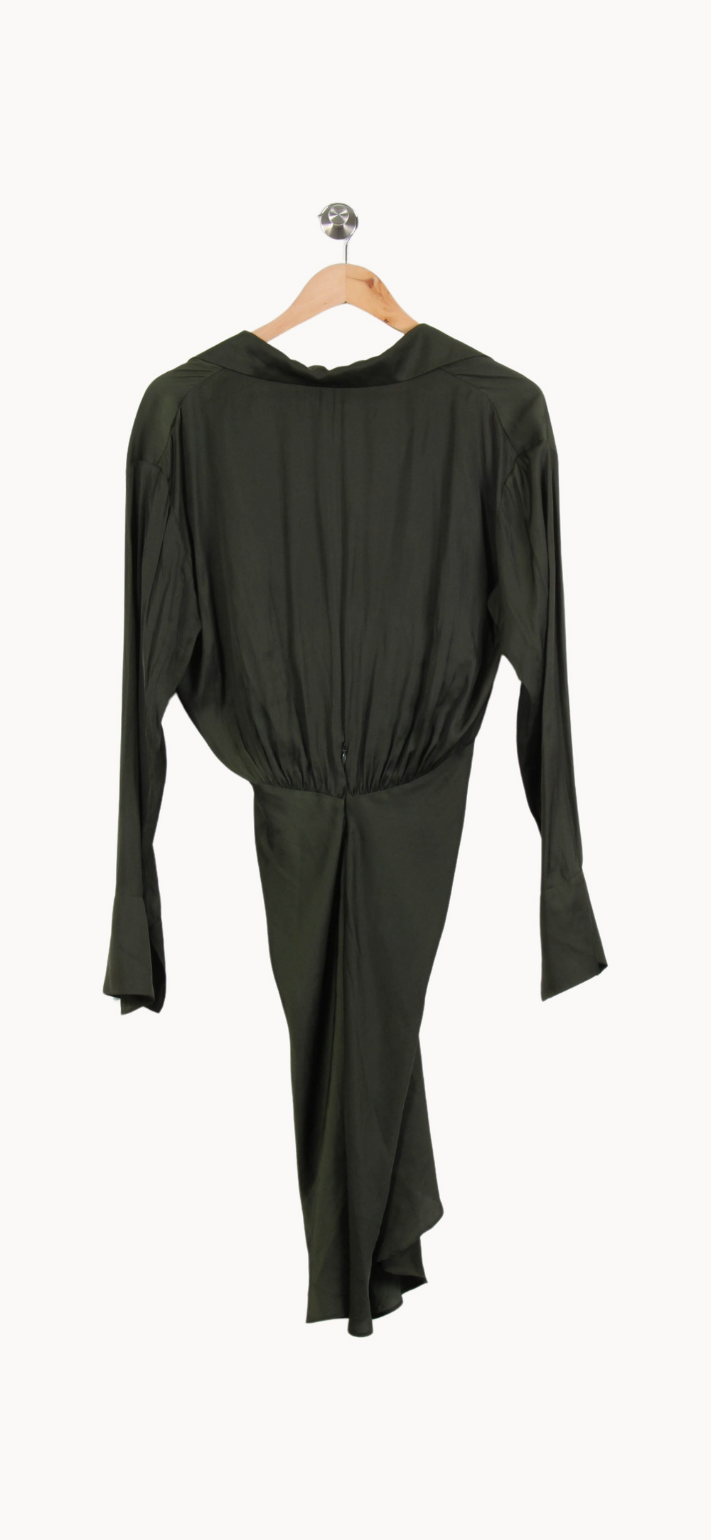 Robe Midi Verte - Taille M/38 de la marque Zadig&Voltaire | PARAD62695 - Vendu par Paradigme - Image 4