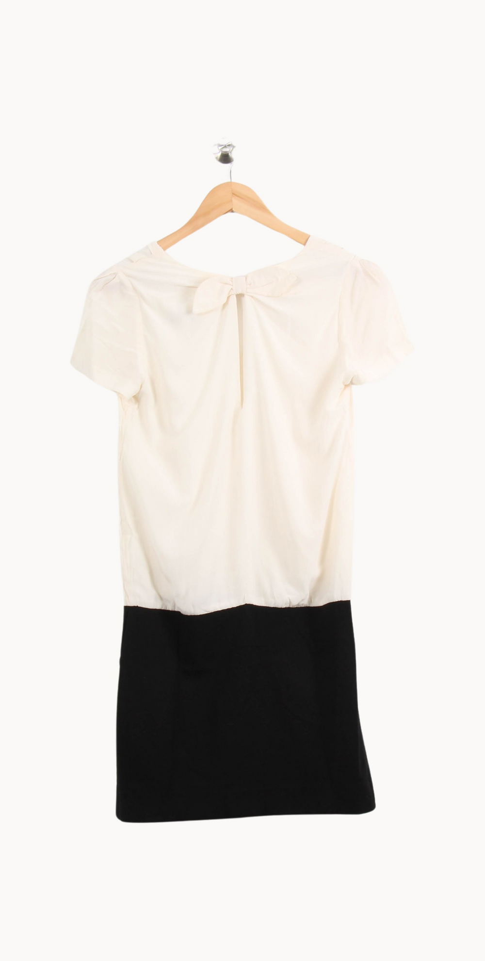 Robe Courte Blanche et Noire - Taille S/36 de la marque Sandro | PARAD65174 - Vendu par Paradigme - Image 4