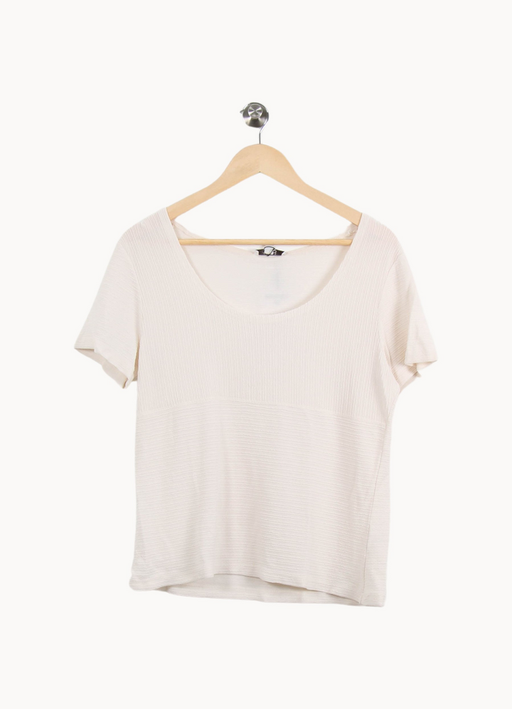 Tee-shirt Blanc - Taille XXXL/46 de la marque Maison 123 | PARAD55469 - Vendu par Paradigme - Image 2