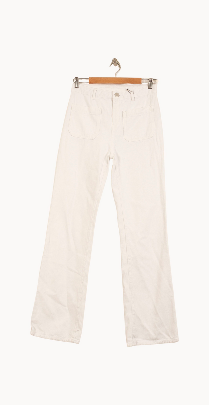 Jean Blanc - Taille M/38 de la marque Léon & Harper | PARAD37947 - Vendu par Paradigme - Image 2