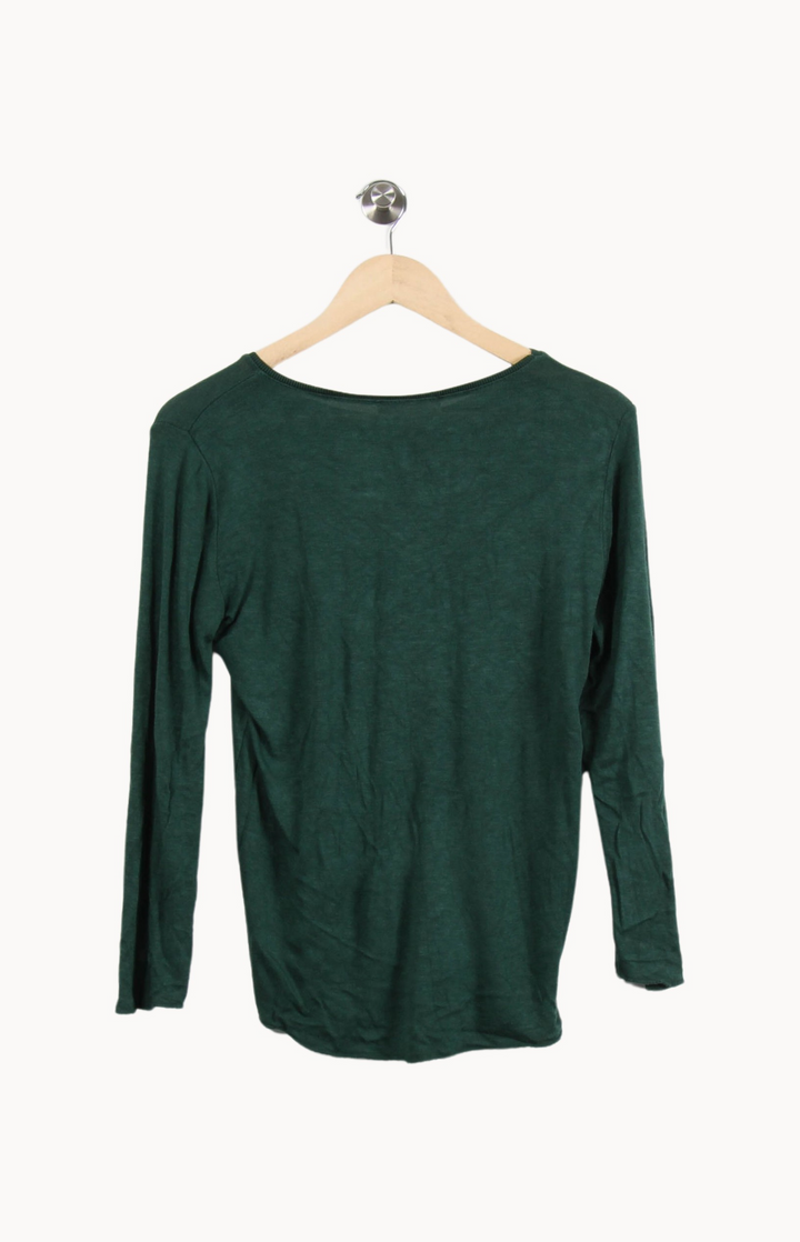 Pull Vert - Taille S/36 de la marque Sud express | PARAD50148 - Vendu par Paradigme - Image 4