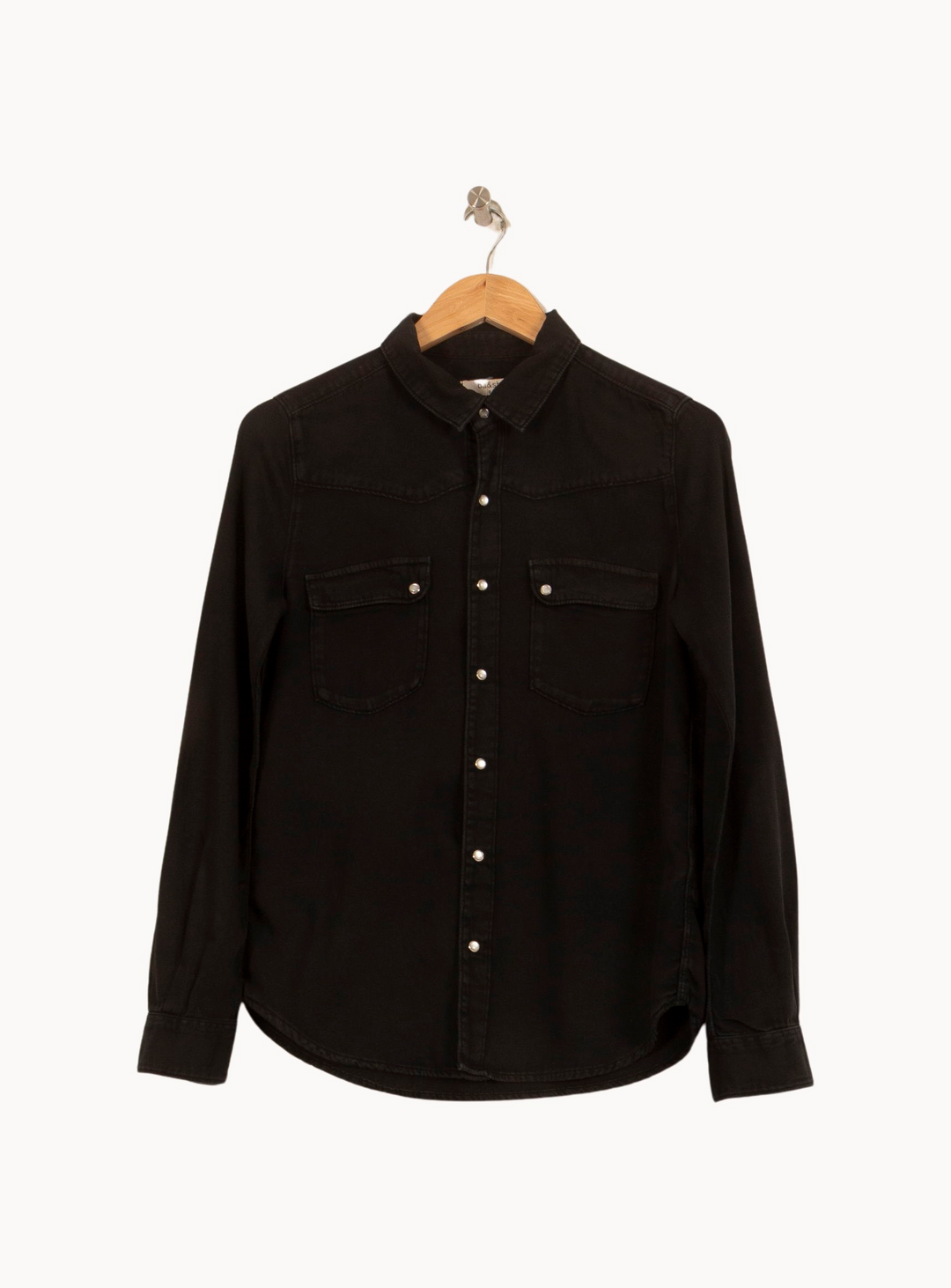 Chemise Noire - Taille XS/34 de la marque ba&sh | PARAD37941 - Vendu par Paradigme - Image 2