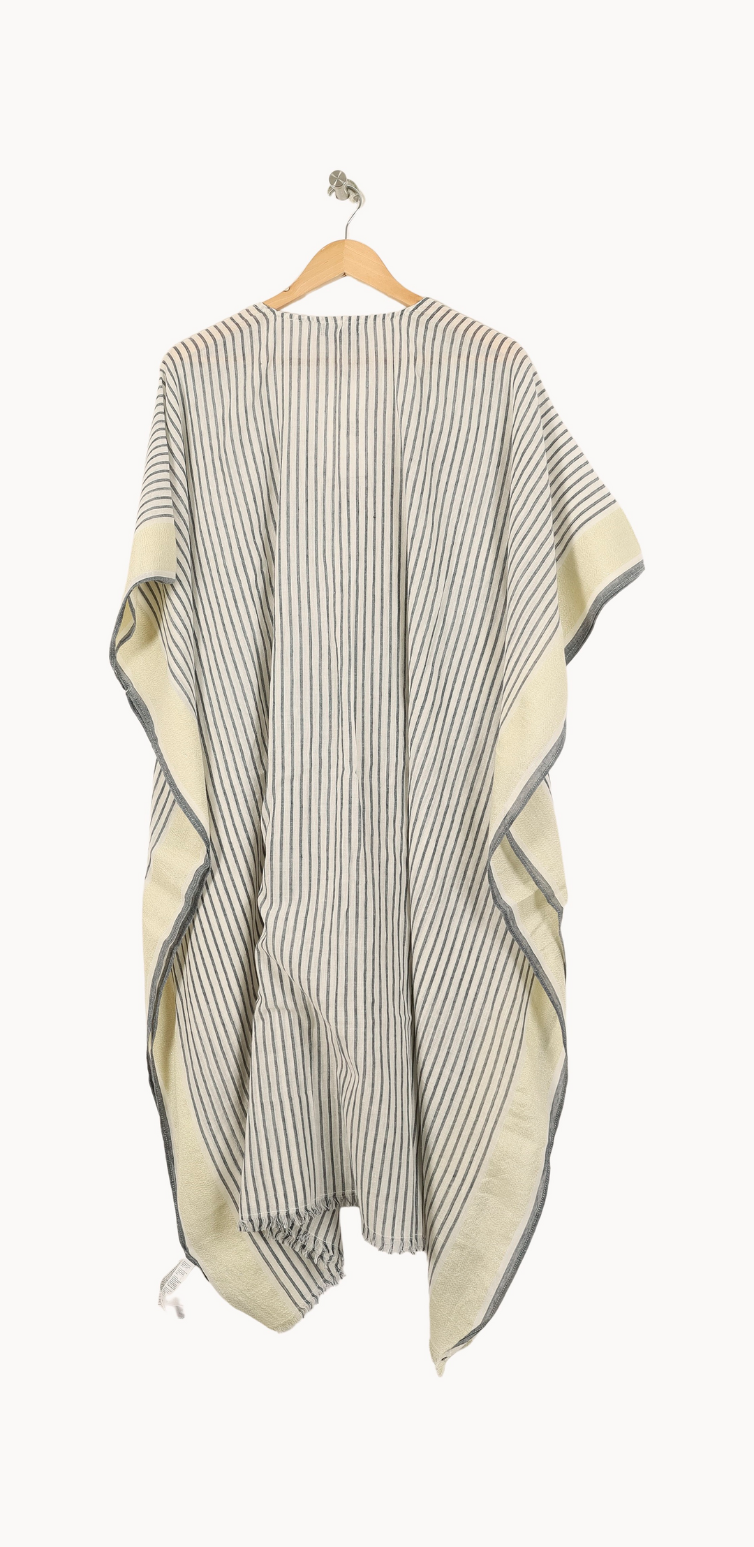 Robe Midi Rayée Écrue et Grise - Taille T.U. de la marque Galeries Lafayette | PARAD67841 - Vendu par Paradigme - Image 4