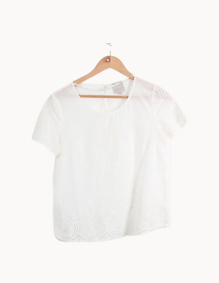 Blouse Blanche - Taille S/36 de la marque Pablo | PARAD65239 - Vendu par Paradigme - Image 2