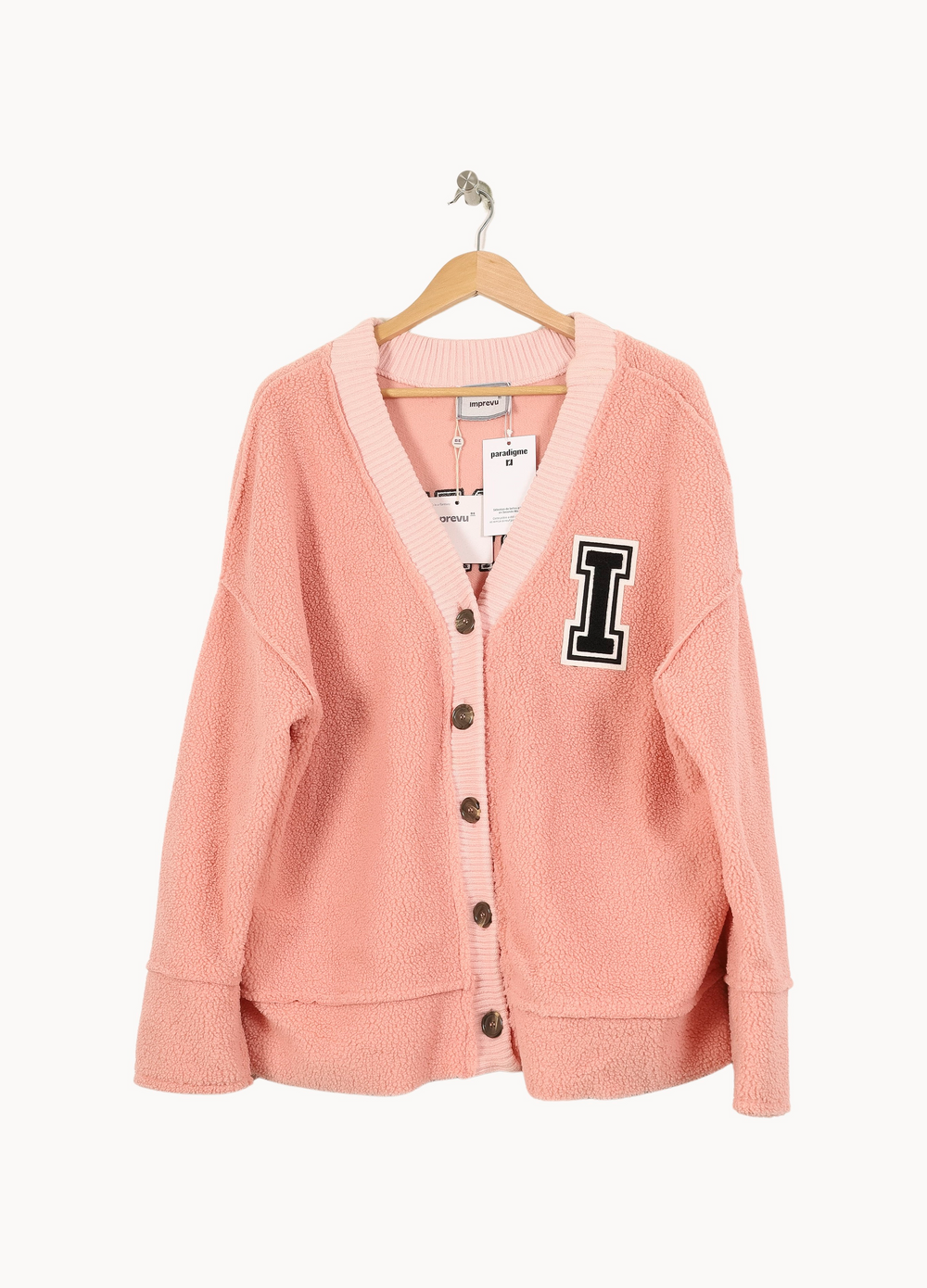 Cardigan Rose - Taille S/36 de la marque Imprevu | PARAD67517 - Vendu par Paradigme - Image 2