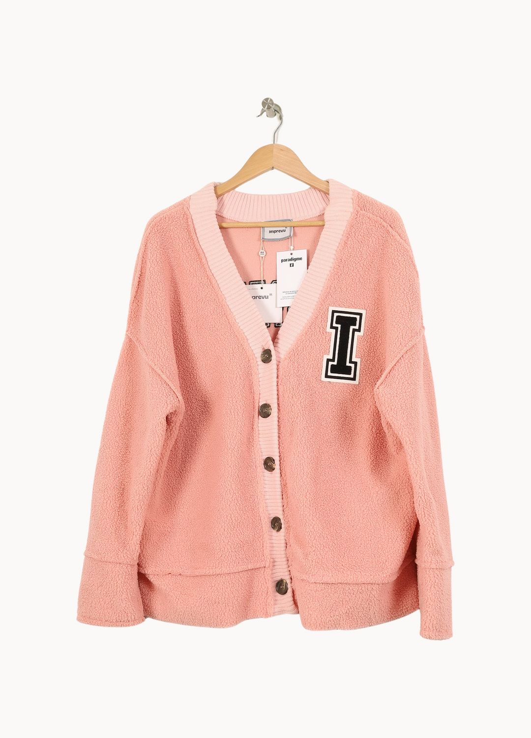 Cardigan Rose - Taille S/36 de la marque Imprevu | PARAD67517 - Vendu par Paradigme - Image 2