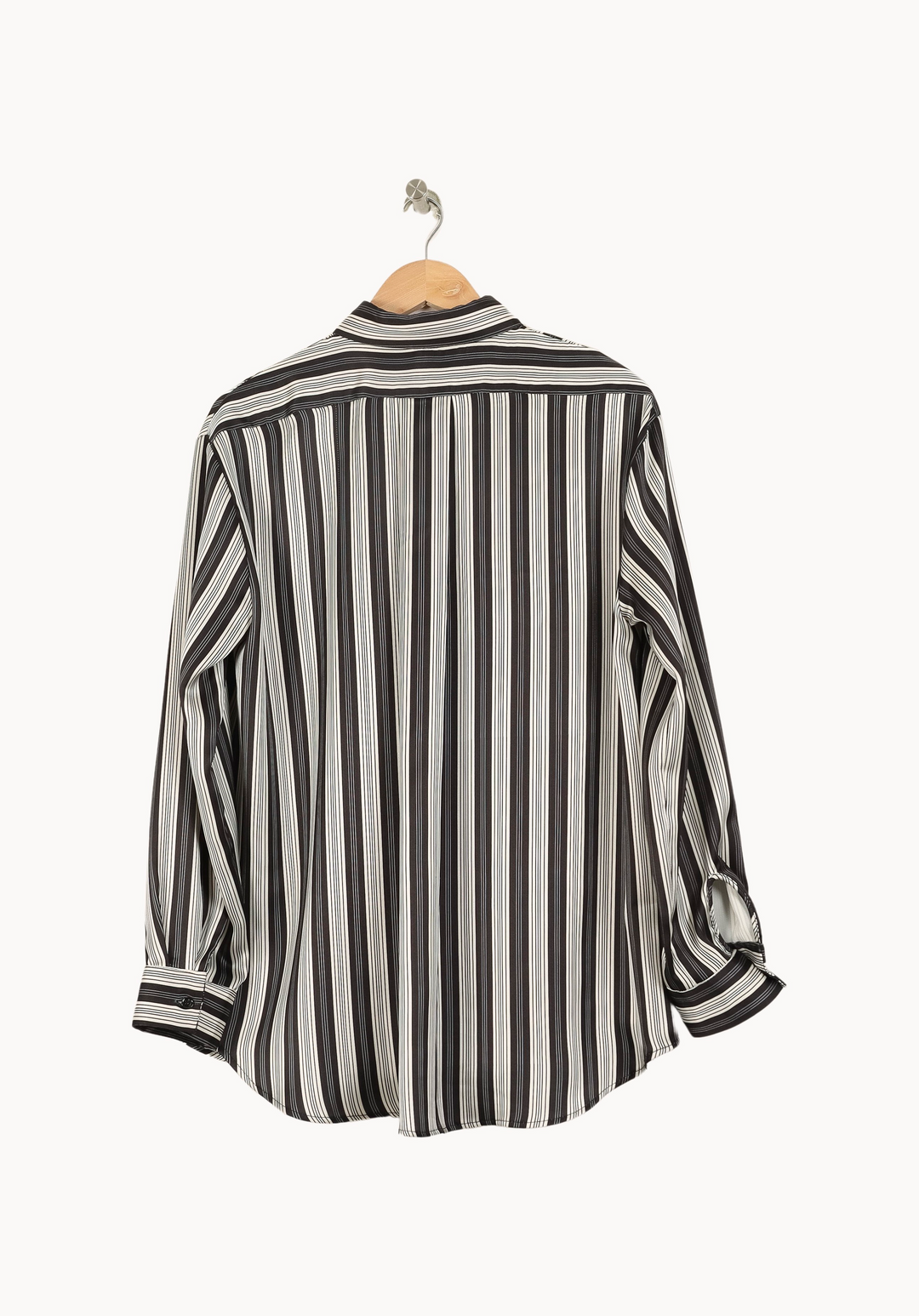 Chemise Rayée Noire et Blanche - Taille S/36 de la marque Imperial | PARAD66957 - Vendu par Paradigme - Image 4