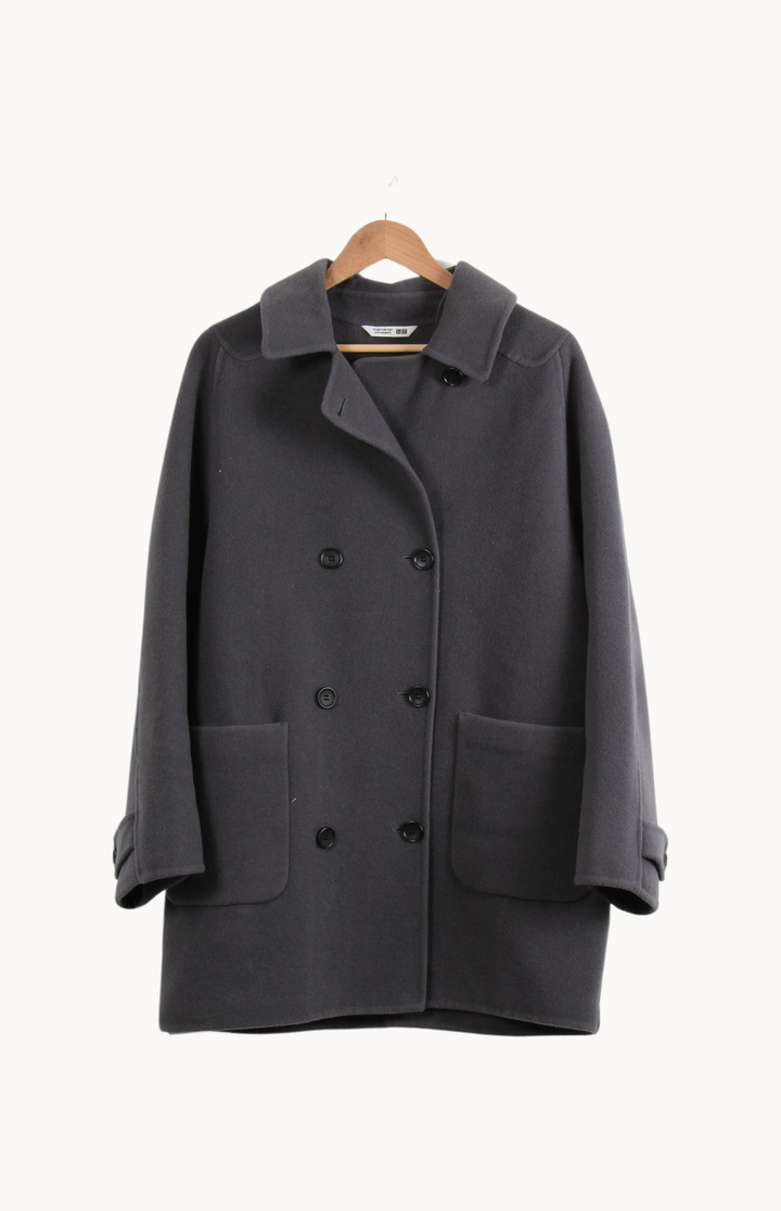 Caban Gris - Taille L/40 de la marque Comptoir des Cotonniers | PARAD65248 - Vendu par Paradigme - Image 2