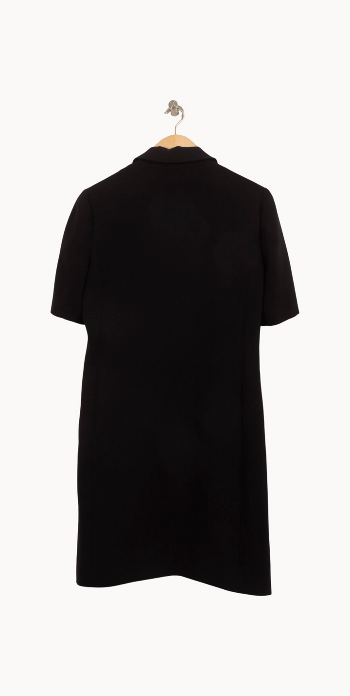 Robe Courte Noire - Taille L/40 de la marque Claudie Pierlot | PARAD44576 - Vendu par Paradigme - Image 4
