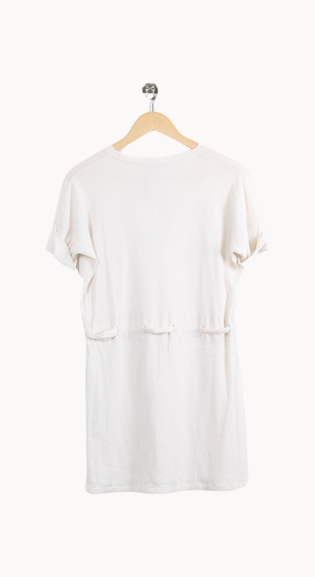 Robe T-shirt Blanche - Taille XS/34 de la marque Sessùn | PARAD45046 - Vendu par Paradigme - Image 4