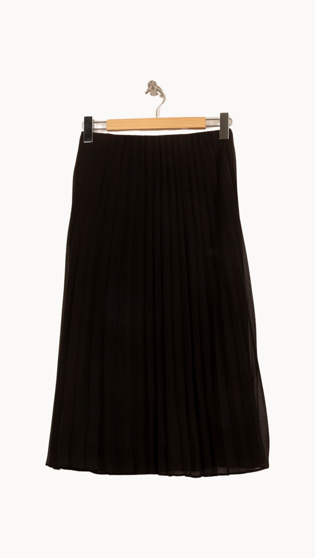 Jupe Plissée Noire - Taille S/36 de la marque Sud express | PARAD63362 - Vendu par Paradigme - Image 2