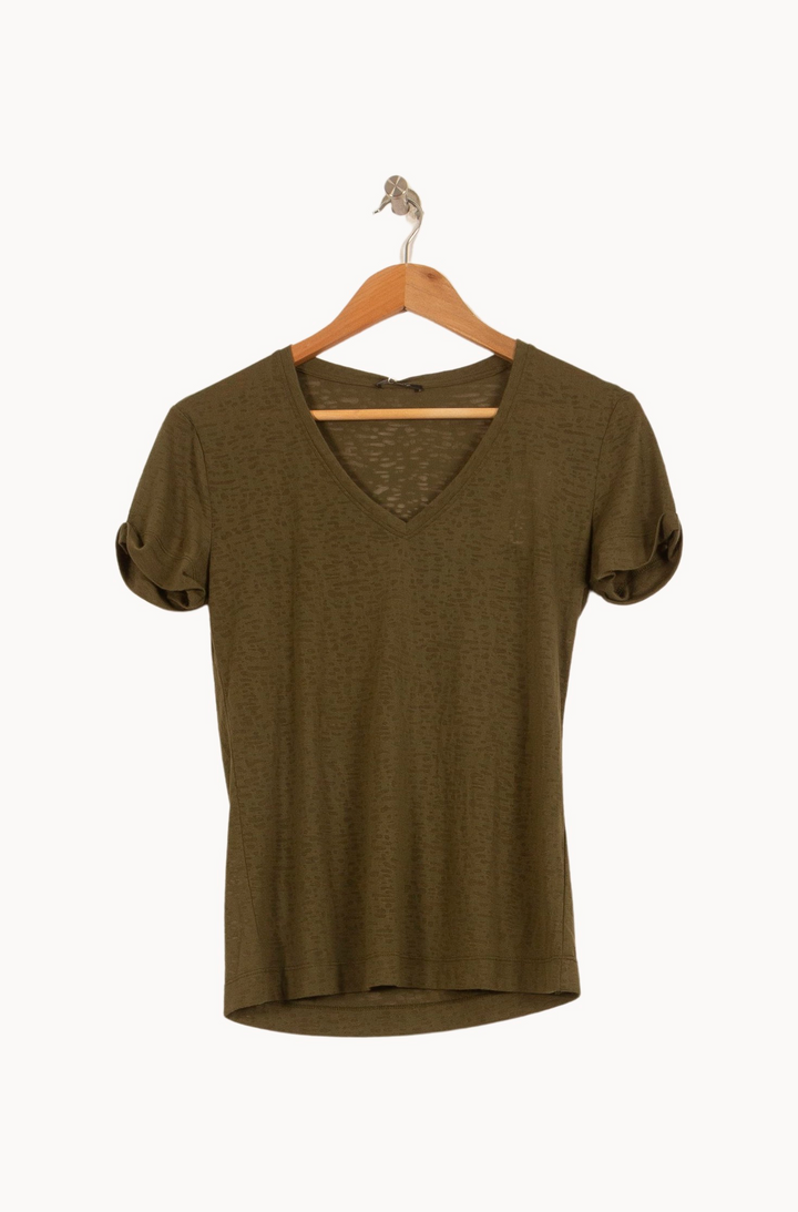Tee-shirt Vert - Taille XS/34 de la marque One Step | PARAD62614 - Vendu par Paradigme - Image 2