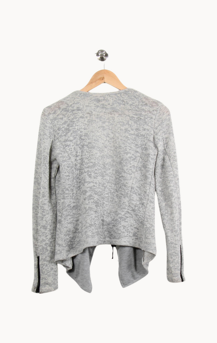 Cardigan Gris - Taille XS/34 de la marque IKKS | PARAD65127 - Vendu par Paradigme - Image 4