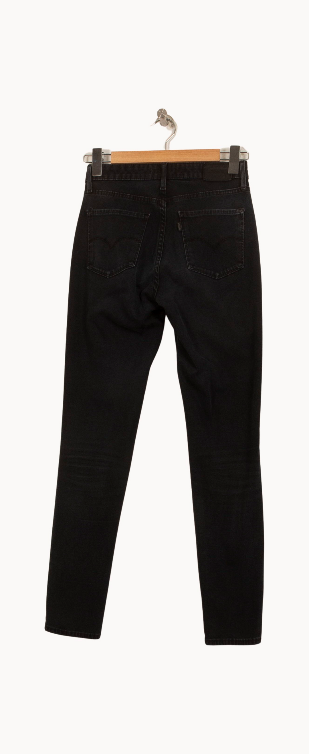 Jean Skinny Noir - Taille S/36 de la marque Levi's | PARAD63218 - Vendu par Paradigme - Image 4